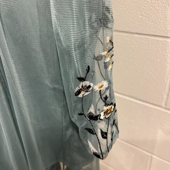 Xhilaration Small Blue Sweater Dress – Cozy Everyday Wear - Picture 6 of 8